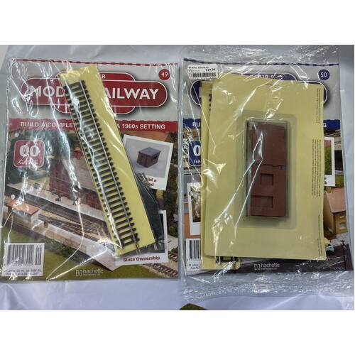YOUR MODEL RAILWAY VILLAGE 5 pack of issues 49, 50, 51, 55, 56 part works