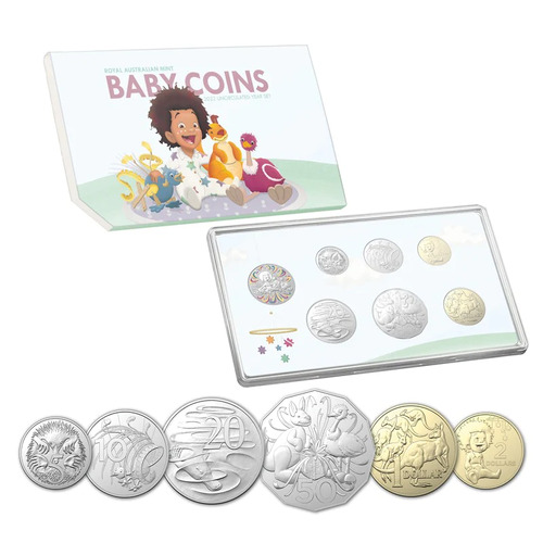 2022 Baby Mint year uncirculated Set coin collectors