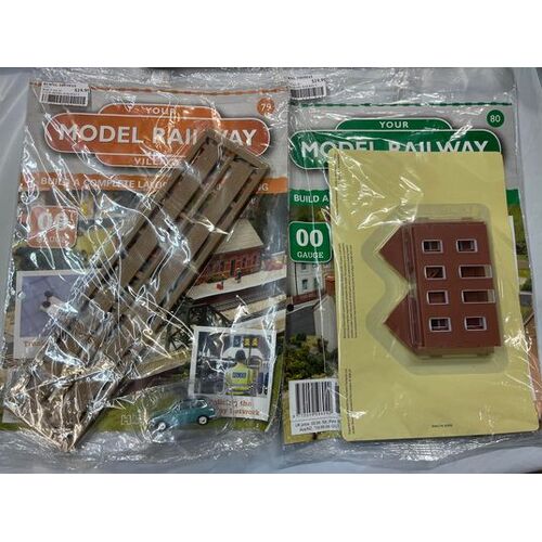 YOUR MODEL RAILWAY VILLAGE - 5 pack of issues 79, 80, 81, 82, 83 part works