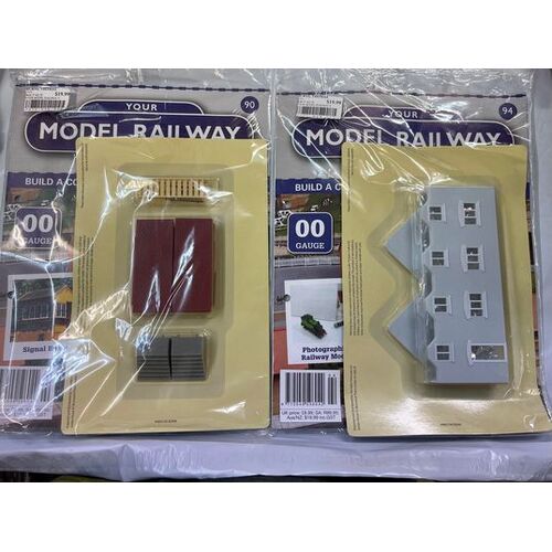 YOUR MODEL RAILWAY VILLAGE - 4 pack of issues 90, 94, 96, 109 part works