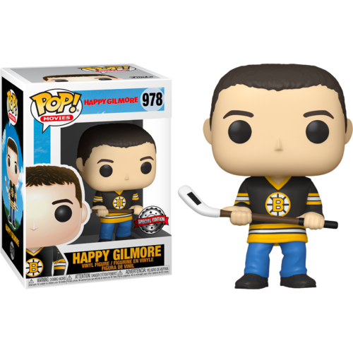Happy Gilmore - Happy w/Hockey Stick US Exclusive #978 Pop! Vinyl [RS]