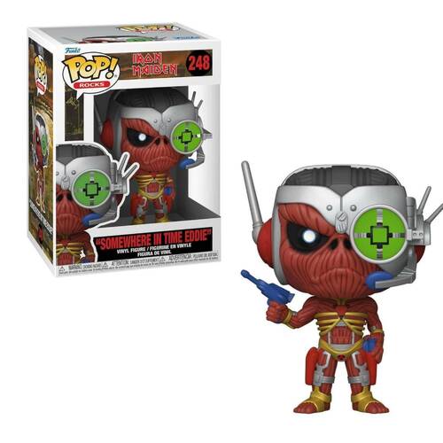 IRON MAIDEN - "SOMEWHERE IN TIME EDDIE" #248 POP VINYL FIGURE
