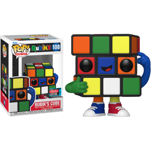 Rubik’s - Rubik’s Cube #108 Pop! Vinyl Figure (2022 Fall Convention Exclusive)