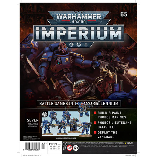Warhammer 40,000: Imperium Issue 65 partworks magazine