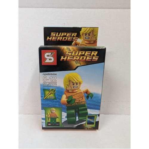 DC - Aquaman Mini Figurine Building Blocks