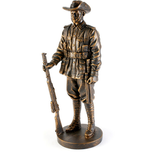 Miniature Australian Imperial Force (AIF) Digger Figurine