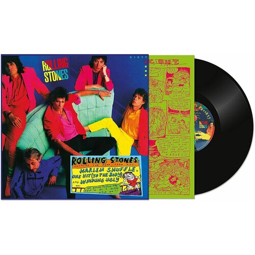 ROLLING STONES-Dirty Work-Vinyl Lp record