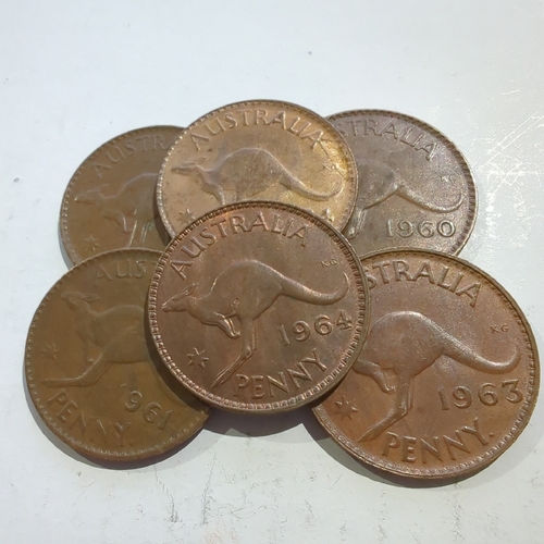 1960 - 1969 1 Penny Coin Australian Bronze Coin Circulated