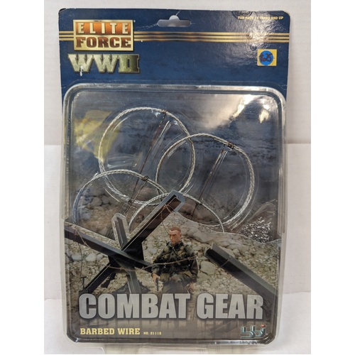 Elite Force WWII Combat Gear Barbed Wire 12” Action Figure, Item 21119