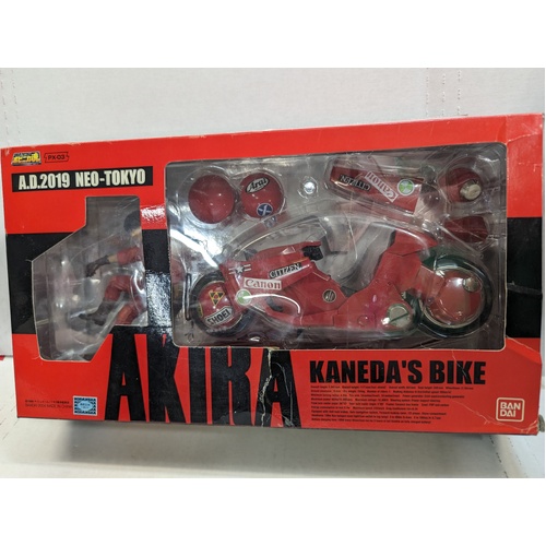 Akira Kaneda's PX-03 Bike Motorcycle A.D. 2019 Neo-Tokyo (Die-cast) 2004 Release