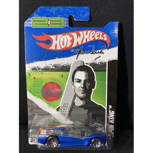 2012 HOT WHEELS - "Spin King" Shane Warne Limited Edition