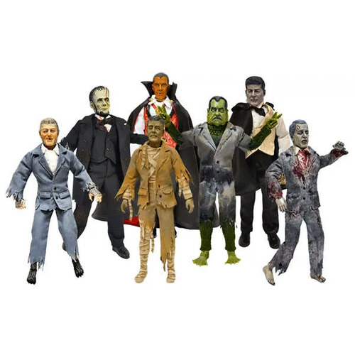 PRESIDENTIAL MONSTERS 2011 SET OF-7 FIGURES ALL NEW SEALED GREAT COLLECTION