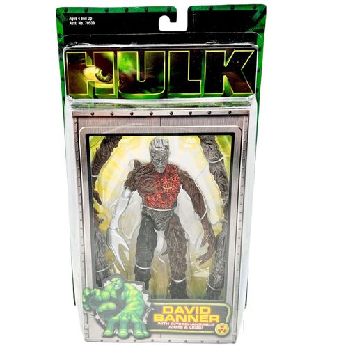 Hulk David Banner Marvel Action Figure ToyBiz New 2003 Toy Sale Collectors