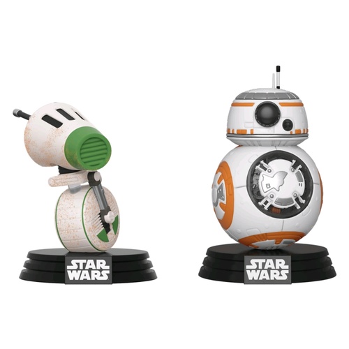 Star Wars - BB-8 & D-0 Episode IX Rise of Skywalker US Exclusive Pop! Vinyl 2-pack