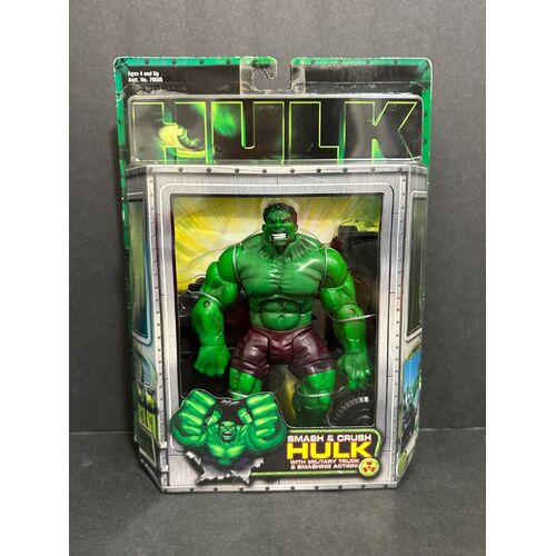 Hulk The Motion Picture Smash & Crush Hulk Marvel Action Figure ToyBiz 2003