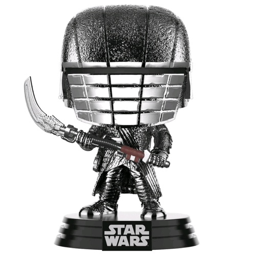 Star Wars - Knight of Ren Scythe Episode IX Rise of Skywalker Hematire Chrome #333 Pop! Vinyl