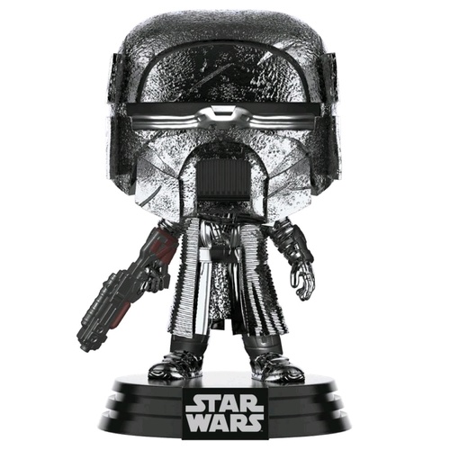 Star Wars - Knight of Ren Blaster Episode IX Rise of Skywalker Hematite Chrome #331 Pop! Vinyl