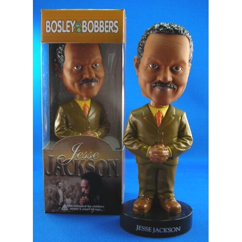 2003 Bosley Bobber Bobblehead Limited Edition JESSE JACKSON LIMITED RARE