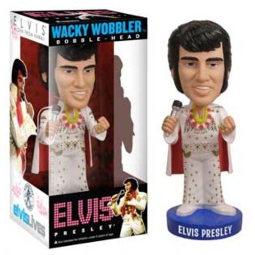 Funko Vintage Elvis Presley Bobble Head Wacky Wobbler Aloha From Hawaii Vaulted