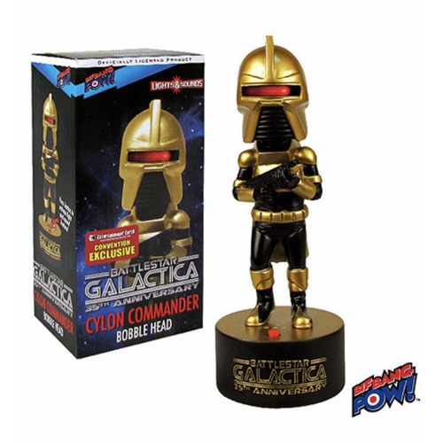 Convention Exclusive 35th Anniversary Battlestar Galactica Cylon Commander Bobble Head
