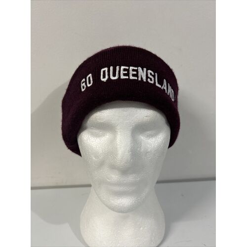 State of Origin- "GO QUEENSLAND" BEANIE