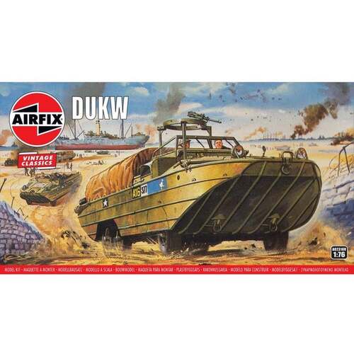 Airfix DUKW Model Kit, 1:76 Scale