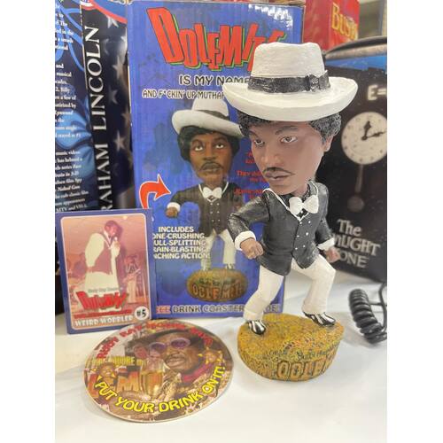Rudy Ray Moore "DOLEMITE" Limited Edition Weird Wobbler Bobble Head Figure #46 of 1,000