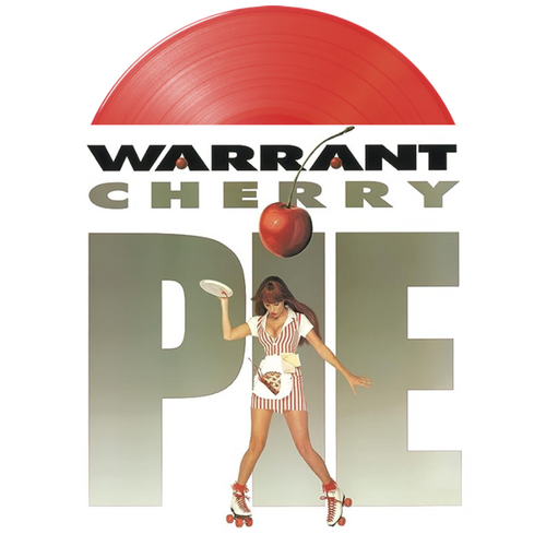 Warrant - Cherry Pie LP Vinyl Record (Cherry Coloured Vinyl)