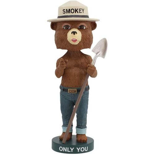 Royal Bobbles Smokey the Bear bobblehead figure