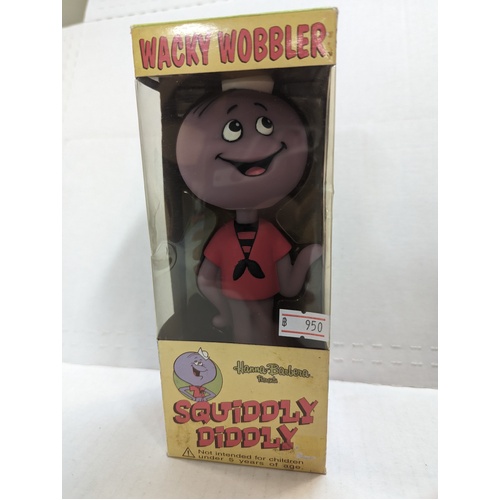 Wacky Wobbler - Squiddly Diddly Hanna Barbera Bobble Head