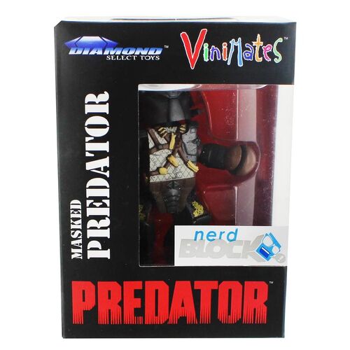 NEW DIAMOND SELECTION VINIMATES MASKED PREDATOR NERD BLOCK VINYL FIGURE NIB TOY