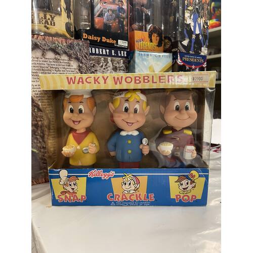 Kellogg's Wacky Wobbler - Snap, Crackle, & Pop