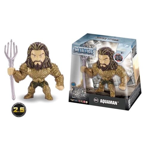 Justice League (2017) - Aquaman Windowed Box 2.5” Metals Die-Cast Figure