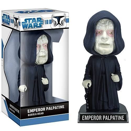 Star Wars EMPEROR PALPATINE PVC bobble-head 16cm