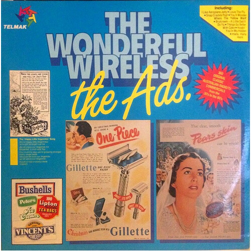 THE WONDERFUL WIRELESS The Ads on DOUBLE VINYL ALBUM LP - CLASSIC AUSSIE RADIO ADS