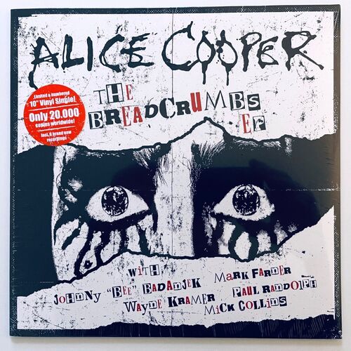 ALICE COOPER - THE BREADCRUMBS EP - 10IN LP VINYL RECORD BRAND NEW & SEALED