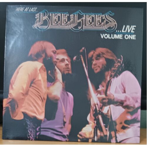 Here At Last...BEEGEES...Live Volume One - LP VINYL RECORD GC