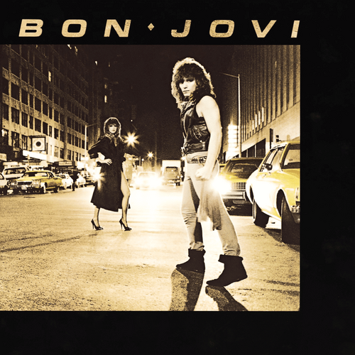 BON JOVI - BON JOVI ALBUM VINYL RECORD LP GOOD CONDITION