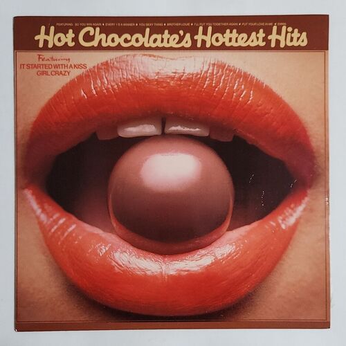 HOT CHOCOLATE'S Hottest Hits, Vintage Vinyl Record LP, 1982