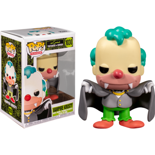 The Simpsons - Vampire Krusty Pop! Vinyl #1030 tree house of horrors