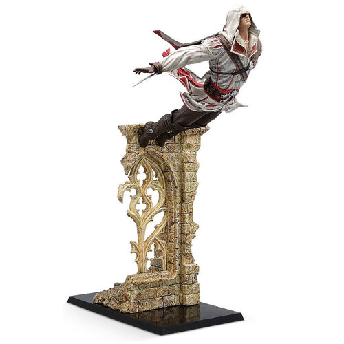 Assassin's Creed - Ezio Leap of Faith Statue Figure Out of Box second hand