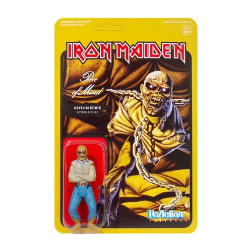 Iron Maiden - Piece of Mind Asylum Eddie ReAction 3.75" Action Figure