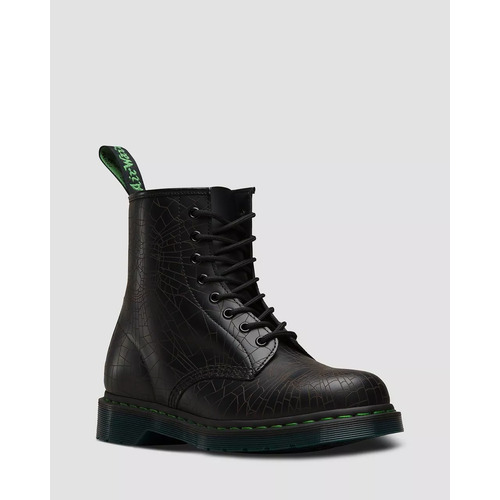Dr. Martins Skull Web Smooth Shoes - Black US 11 Brand New Doc Boots