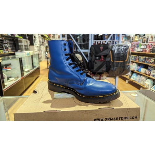 Dr. Martins Vintage Smooth Shoes - Pascal Blue US 11 Brand New Doc Boots