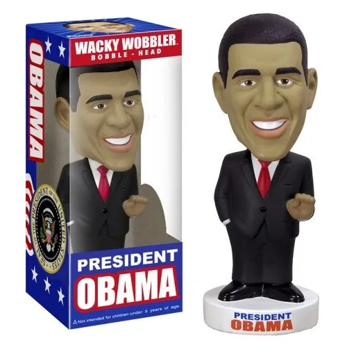 Wacky Wobbler - President Barack Obama 2008 Bobblehead