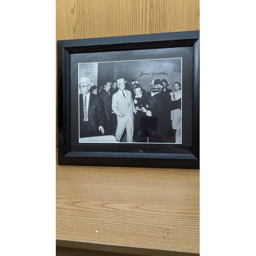 James Leavelle Genuine Signed Autographed Photograph Genuine Framed Still