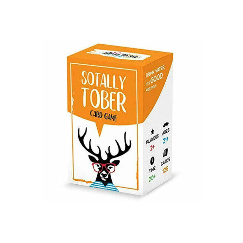 Sotally Tober Drinking Games card game for adults