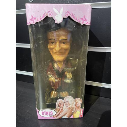 PLAYBOY - "THE GIRLS NEXT DOOR" HUGH HEFNER BOBBLEHEAD **BROKEN