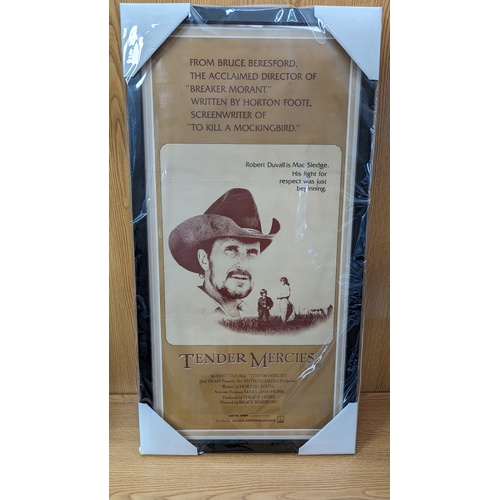 Daybill Movie Poster -Tender Mercies 1983 Genuine Original Framed