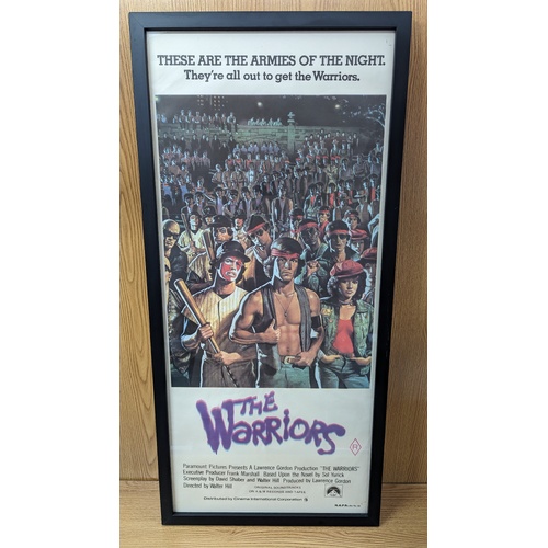 Daybill Movie Poster - The Warriors 1979 Genuine Original Framed